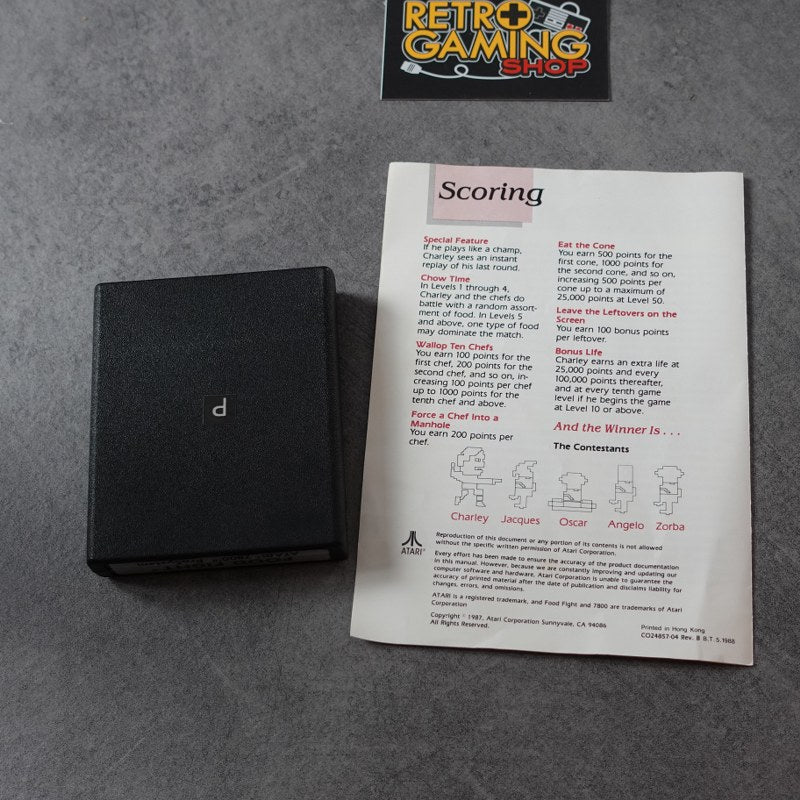 Food Fight Atari 7800