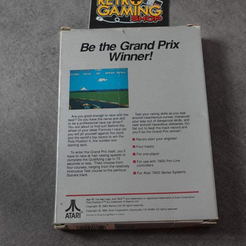 Pole position 2 Atari 7800