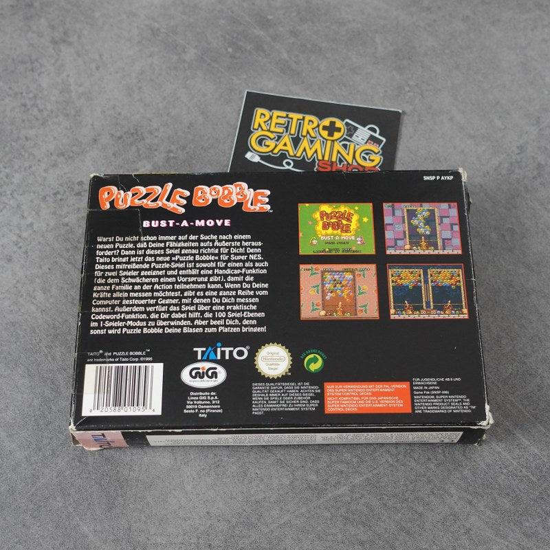 Vendita Puzzle Bobble Gig - Retrogaming Shop