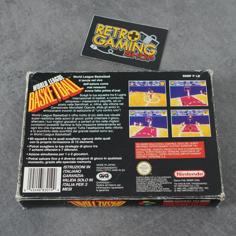 Vendita World League Basketball - Retrogaming Shop