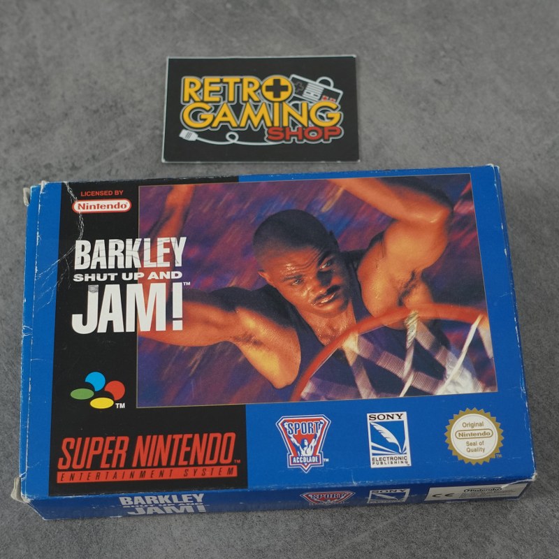 Vendita Barkley Shut Up And Jam - Retrogaming Shop