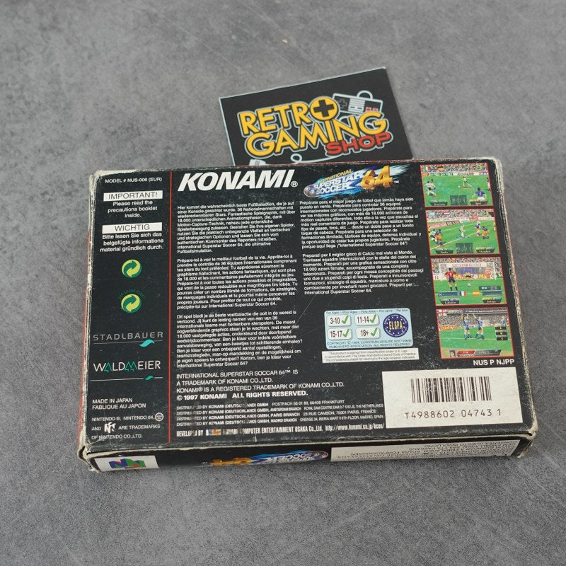 Vendita International Superstar Soccer 64 - Retrogaming Shop
