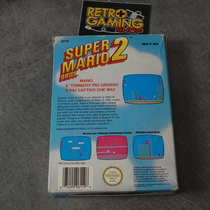 Vendita Super Mario Bros 2 GIG - Retrogaming Shop
