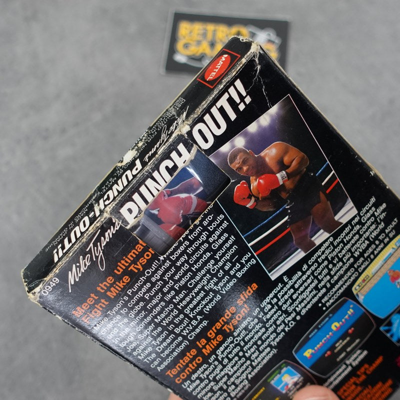 Vendita Mike Tyson’s Punch out!! Prima Stampa + Lettera Tyson - Retrogaming Shop