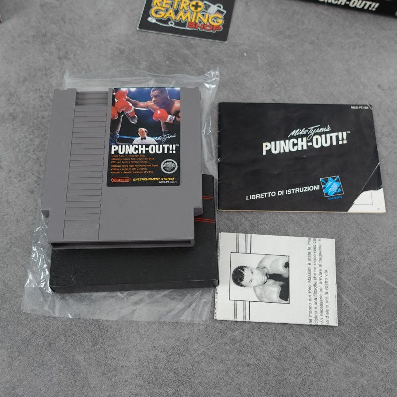 Vendita Mike Tyson’s Punch out!! Prima Stampa + Lettera Tyson - Retrogaming Shop