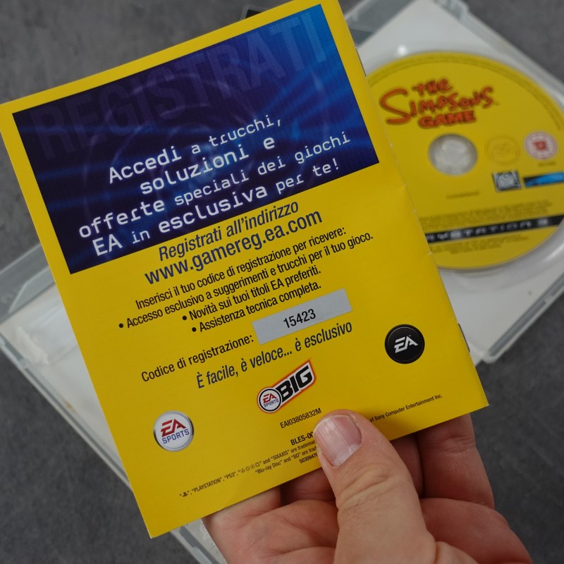 Vendita I Simpson Il Videogioco - Retrogaming Shop