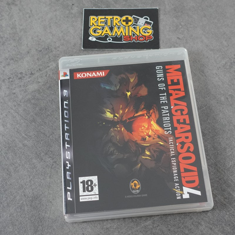Vendita Metal Gear Solid 4: Guns Of the Patriots - Retrogaming Shop