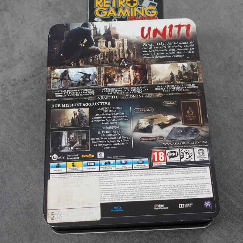 Vendita Assassin's Creed Unity Bastille Edition - Retrogaming Shop