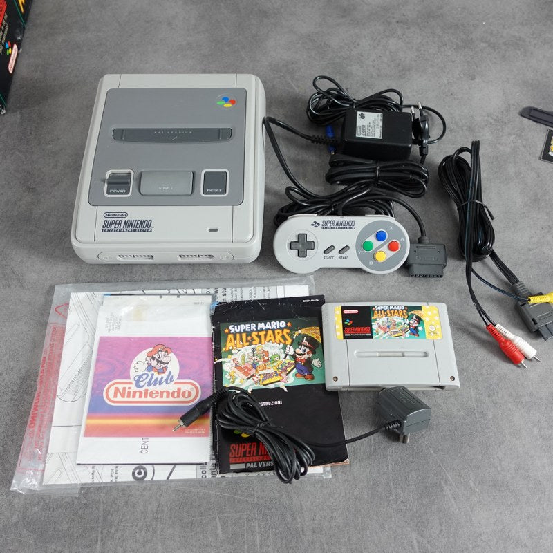 Super Nintendo Super Mario All Stars Paket OVP