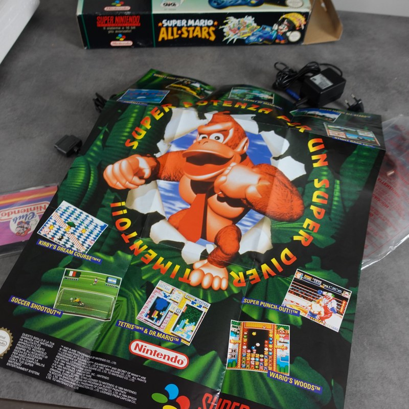 Super Nintendo Super Mario All Stars Paket OVP