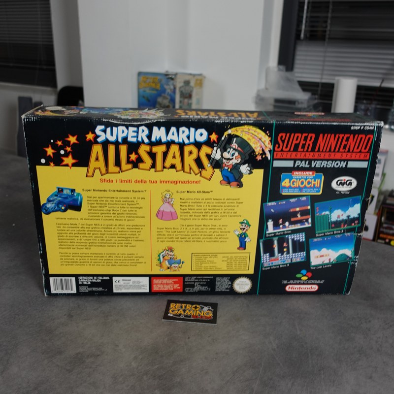 Super Nintendo Super Mario All Stars Paket OVP