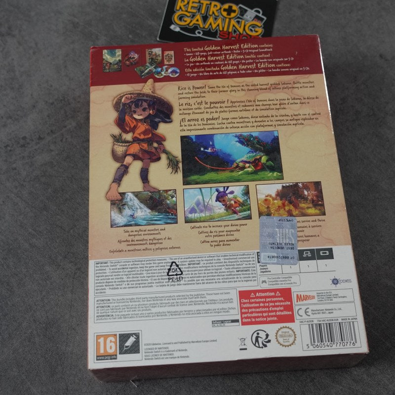 Vendita Sakuna of Rice And Ruin Golden Harvest Edition Nuovo - Retrogaming Shop