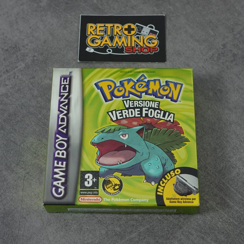 Vendita Pokemon Versione Verde Foglia - Retrogaming Shop