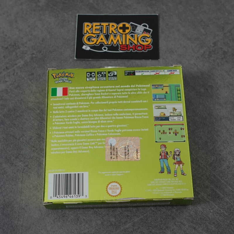 Vendita Pokemon Versione Verde Foglia - Retrogaming Shop