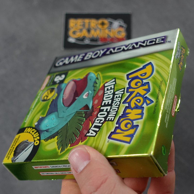 Vendita Pokemon Versione Verde Foglia - Retrogaming Shop
