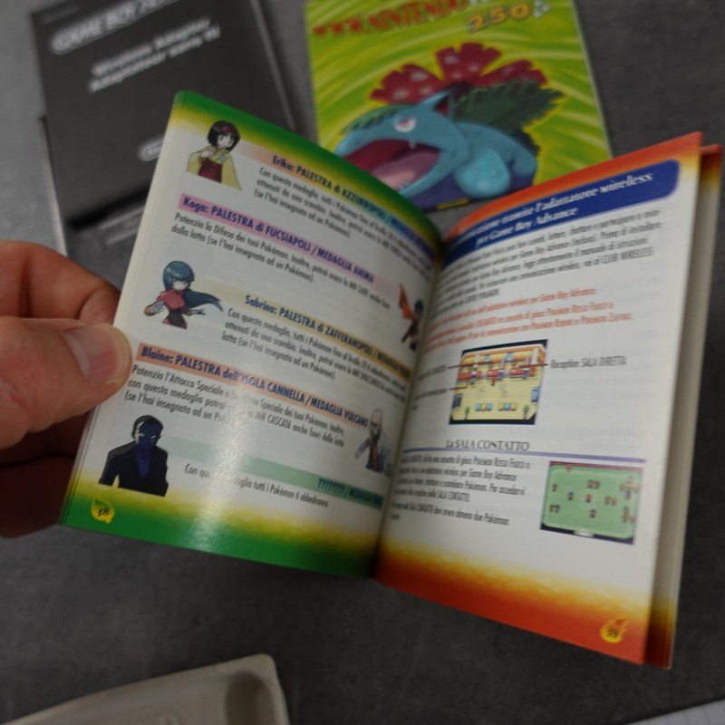 Vendita Pokemon Versione Verde Foglia - Retrogaming Shop