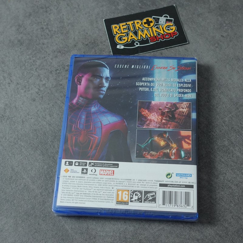 Vendita Spider-Man Miles Morales Nuovo - Retrogaming Shop
