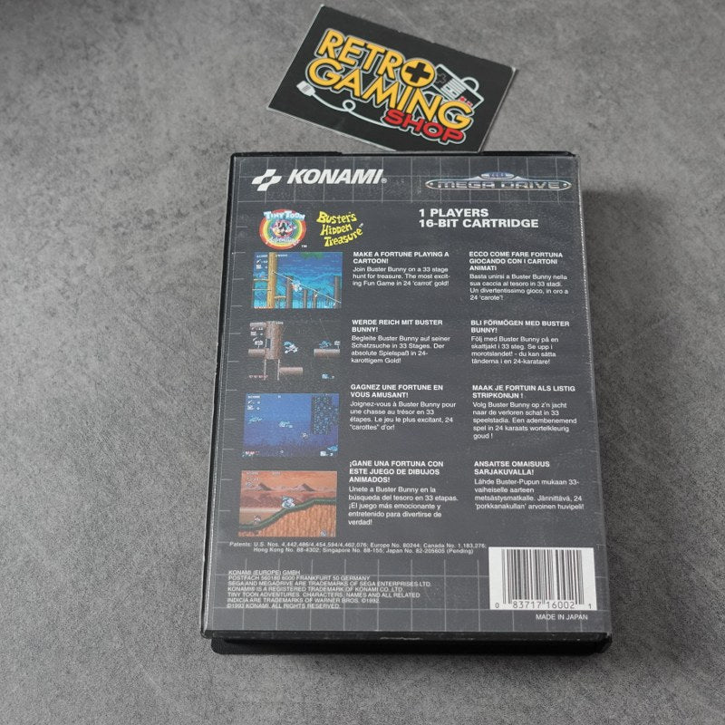 Vendita Tiny Toon Adventures Buster’s Hidden Treasure - Retrogaming Shop