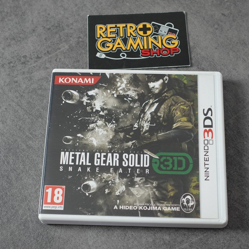 Vendita Metal Gear Solid Snake Eater 3D - Retrogaming Shop