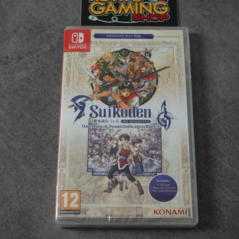 Vendita Suikoden I & II HD Remaster Nuovo - Retrogaming Shop