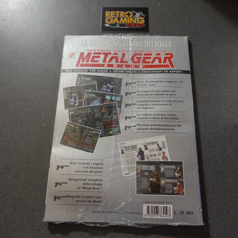 Vendita Metal Gear Solid La Guida Strategica Ufficiale - Retrogaming Shop