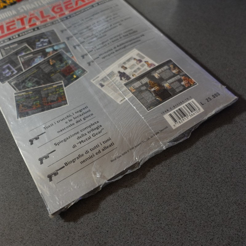 Vendita Metal Gear Solid La Guida Strategica Ufficiale - Retrogaming Shop
