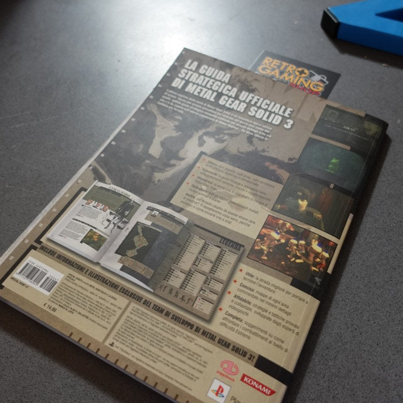 Vendita Metal Gear Solid 3 Snake Eater Guida Strategica Ufficiale - Retrogaming Shop
