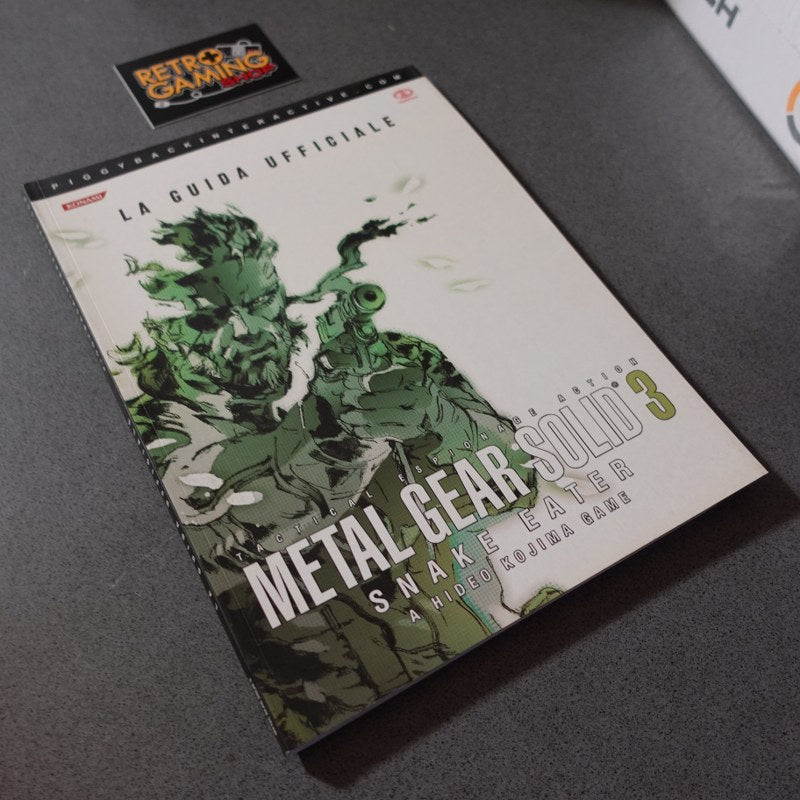 Vendita Metal Gear Solid 3 Snake Eater Guida Strategica Ufficiale - Retrogaming Shop