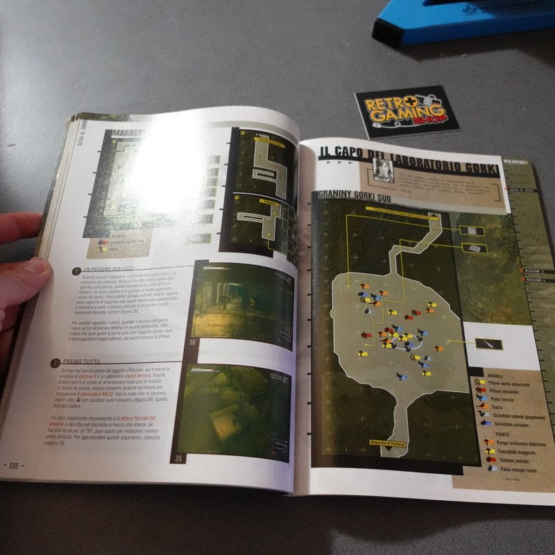 Vendita Metal Gear Solid 3 Snake Eater Guida Strategica Ufficiale - Retrogaming Shop