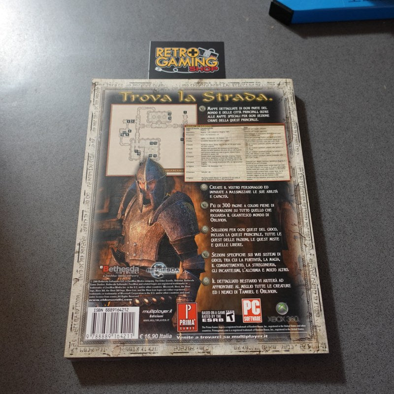 Vendita The Elder Scrolls IV Oblivion Guida Strategica Ufficiale - Retrogaming Shop