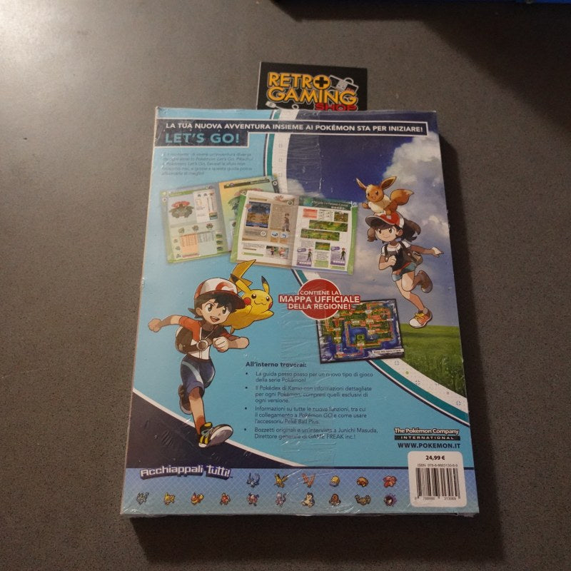 Vendita Guida Strategica e Pokedex Ufficiali Pokemon Let's Go Pikachu! / Let's Go Eevee! Nuova - Retrogaming Shop