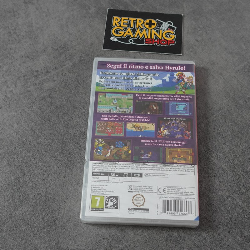 Vendita Cadence of Hyrule - Crypt of The Necrodancer Faet. The Legend of Zelda Nuovo - Retrogaming Shop