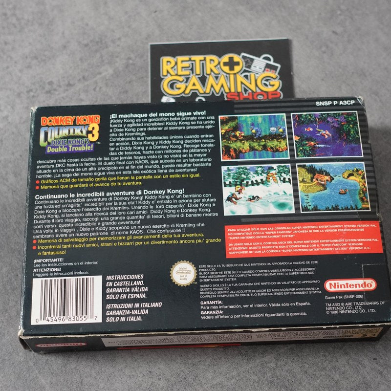 Donkey Kong Country 3 Dixie Kong's Double Trouble