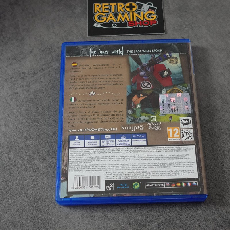 Vendita The Inner World The Last Wind Monk - Retrogaming Shop