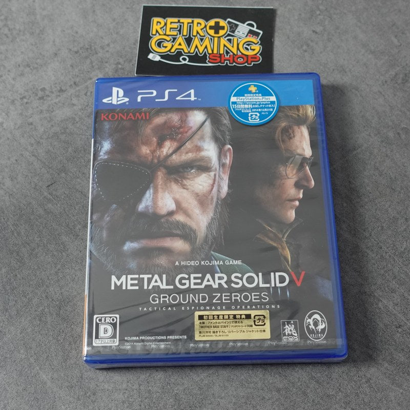 Metal Gear Solid V Ground Zeroes Nuovo