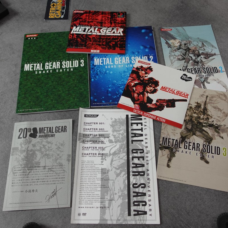 Vendita Metal Gear Solid Collection 20th Anniversary - Retrogaming Shop