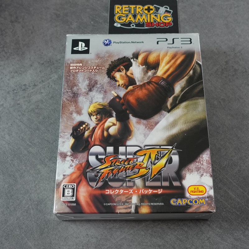 Vendita Super Street Fighter IV Collector Package - Retrogaming Shop