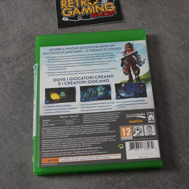 Vendita Project Spark - Retrogaming Shop