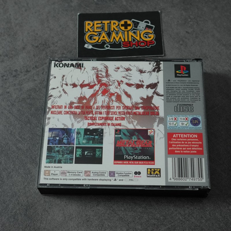 Vendita Metal Gear Solid - Retrogaming Shop