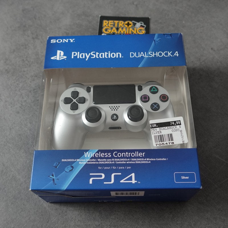 Dualshock 4 Silver Nuovo