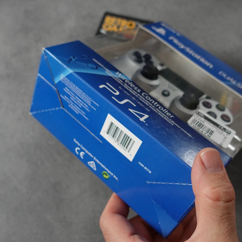 Dualshock 4 Silver Nuovo