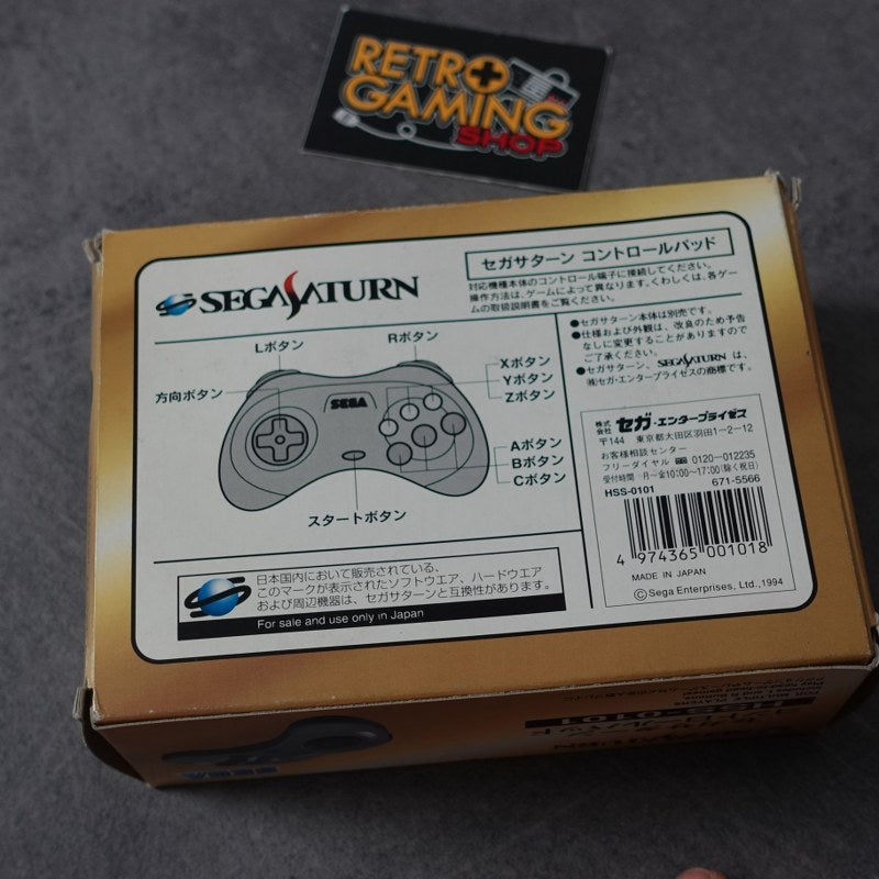 Vendita Sega Saturn Control Pad HSS-0101 Nuovo - Retrogaming Shop