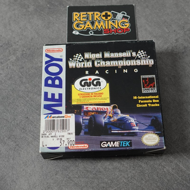 Vendita NIgel Mansell World Championship Racing - Retrogaming Shop