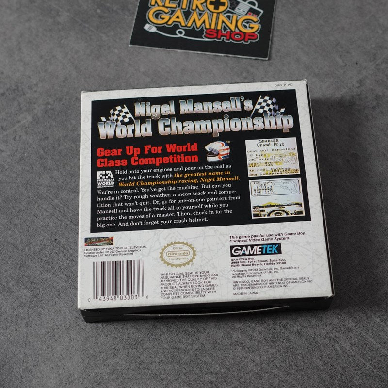 Vendita NIgel Mansell World Championship Racing - Retrogaming Shop