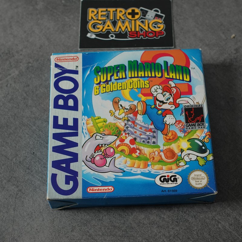 Vendita Super Mario Land 2 The Six Golden Coins - Retrogaming Shop