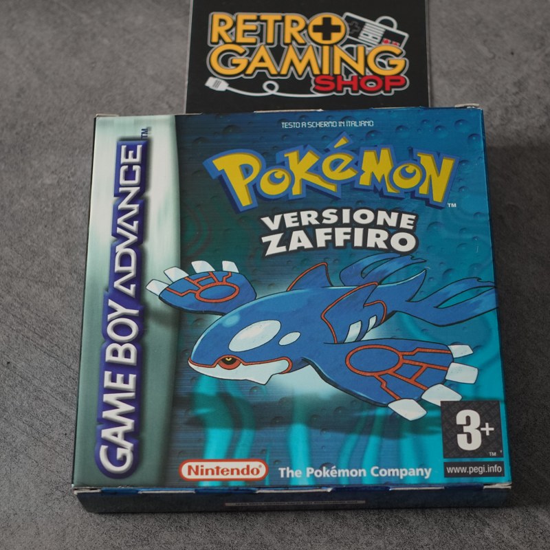 Vendita Pokemon Versione Zaffiro - Retrogaming Shop