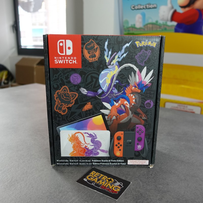 Vendita Nintendo Switch Oled Pokemon Scarlet & Violet Edition - Retrogaming Shop