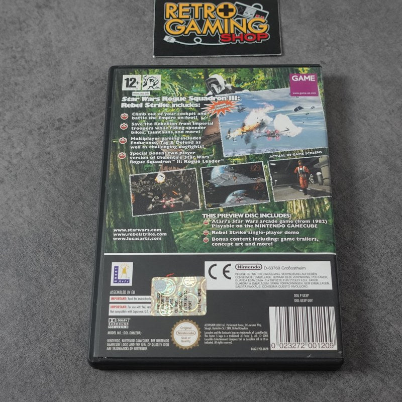 Vendita Star Wars Rebel Strike Limited Edition Preview Disc - Retrogaming Shop