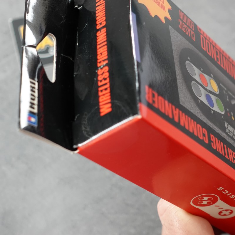 Vendita Hori Wireless Fighting Commander Classic Edition Super Nintendo Nuovo - Retrogaming Shop