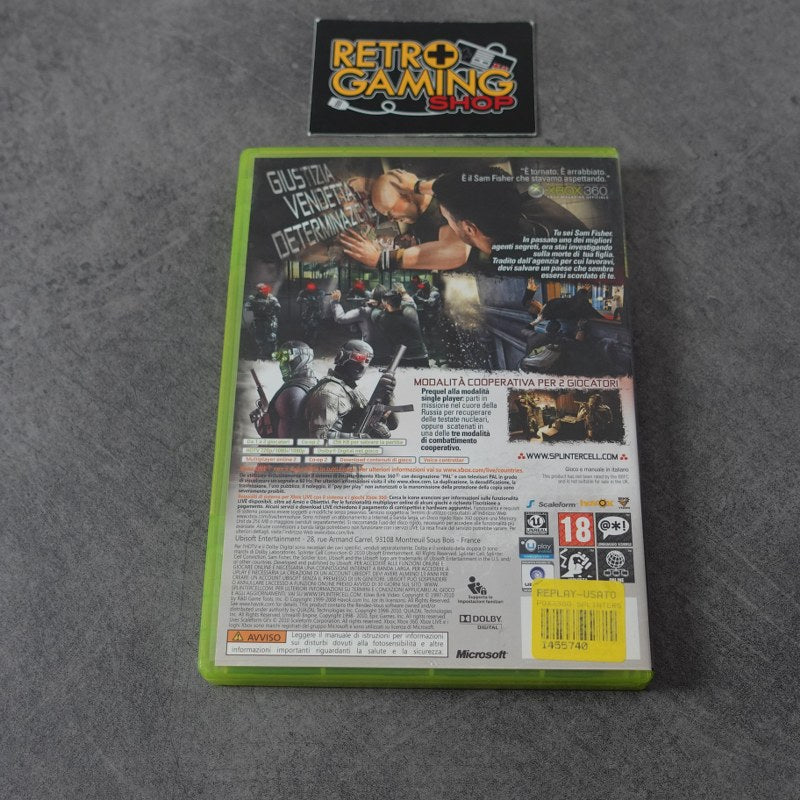 Vendita Splinter Cell Conviction - Retrogaming Shop